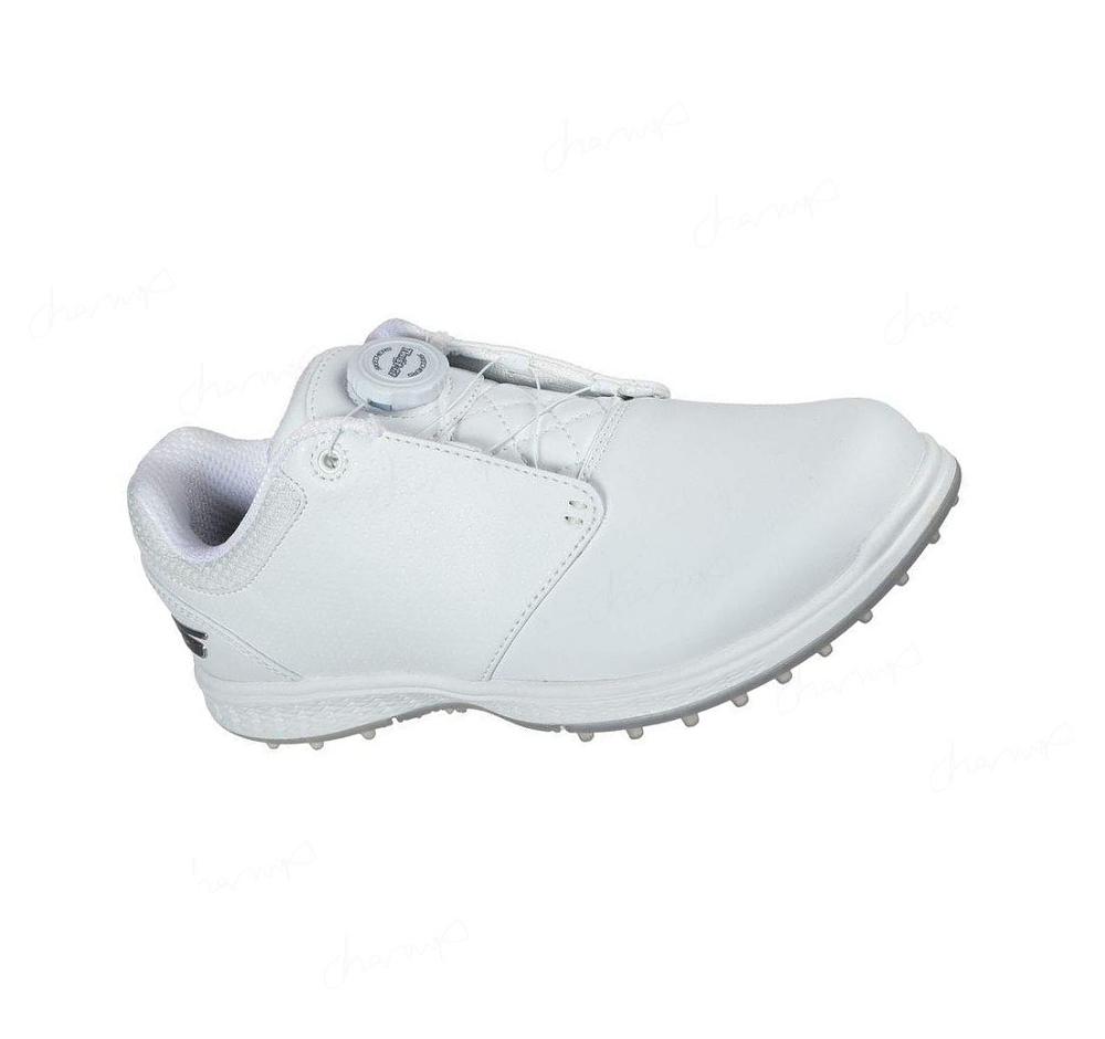 Zapatos de Golf Skechers GO GOLF Elite V.3 Twist Mujer Blancas | 3380A_AR