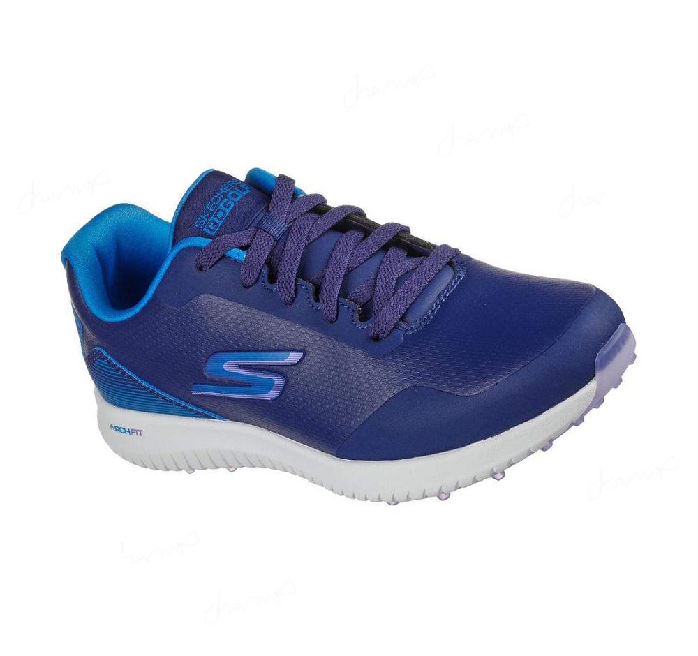 Zapatos de Golf Skechers GO GOLF Max 2 Mujer Azules | 35285_AR