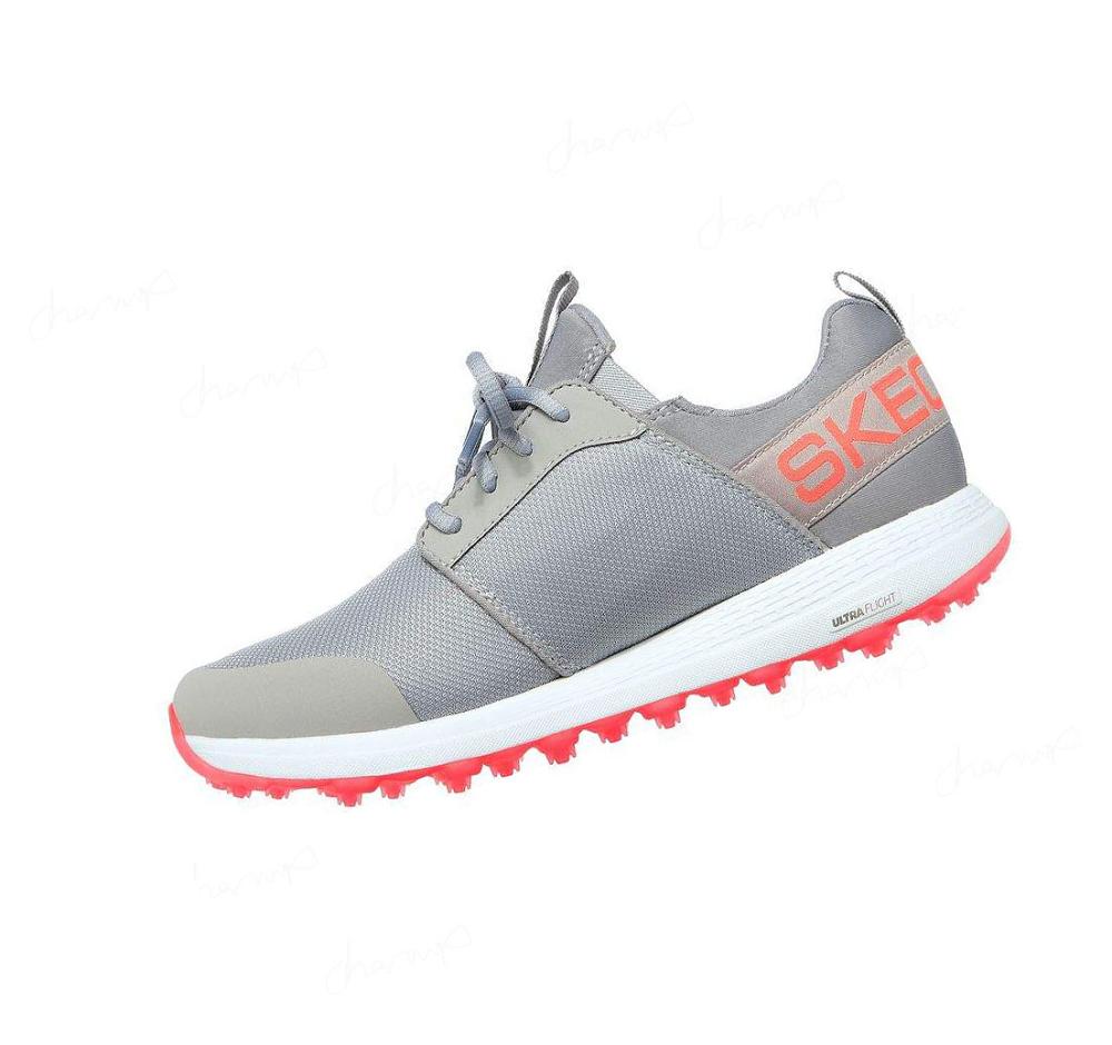 Zapatos de Golf Skechers GO GOLF Max - Deporte Mujer Gris Coral | 3353Q_AR