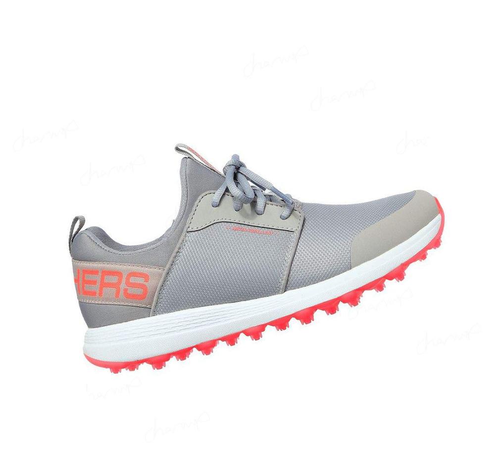 Zapatos de Golf Skechers GO GOLF Max - Deporte Mujer Gris Coral | 3353Q_AR