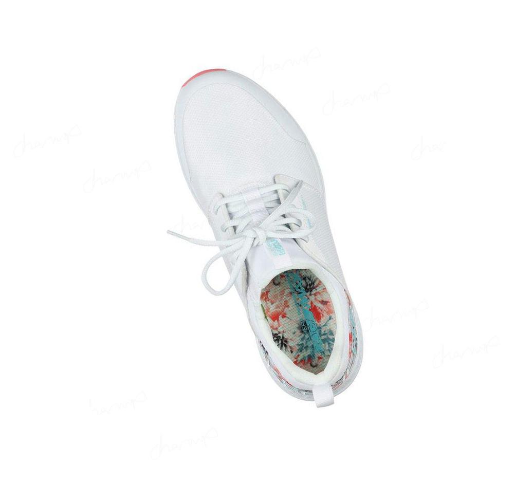 Zapatos de Golf Skechers GO GOLF Max Deporte - Tropics Mujer Blancas Multicolor | 33T8A_AR