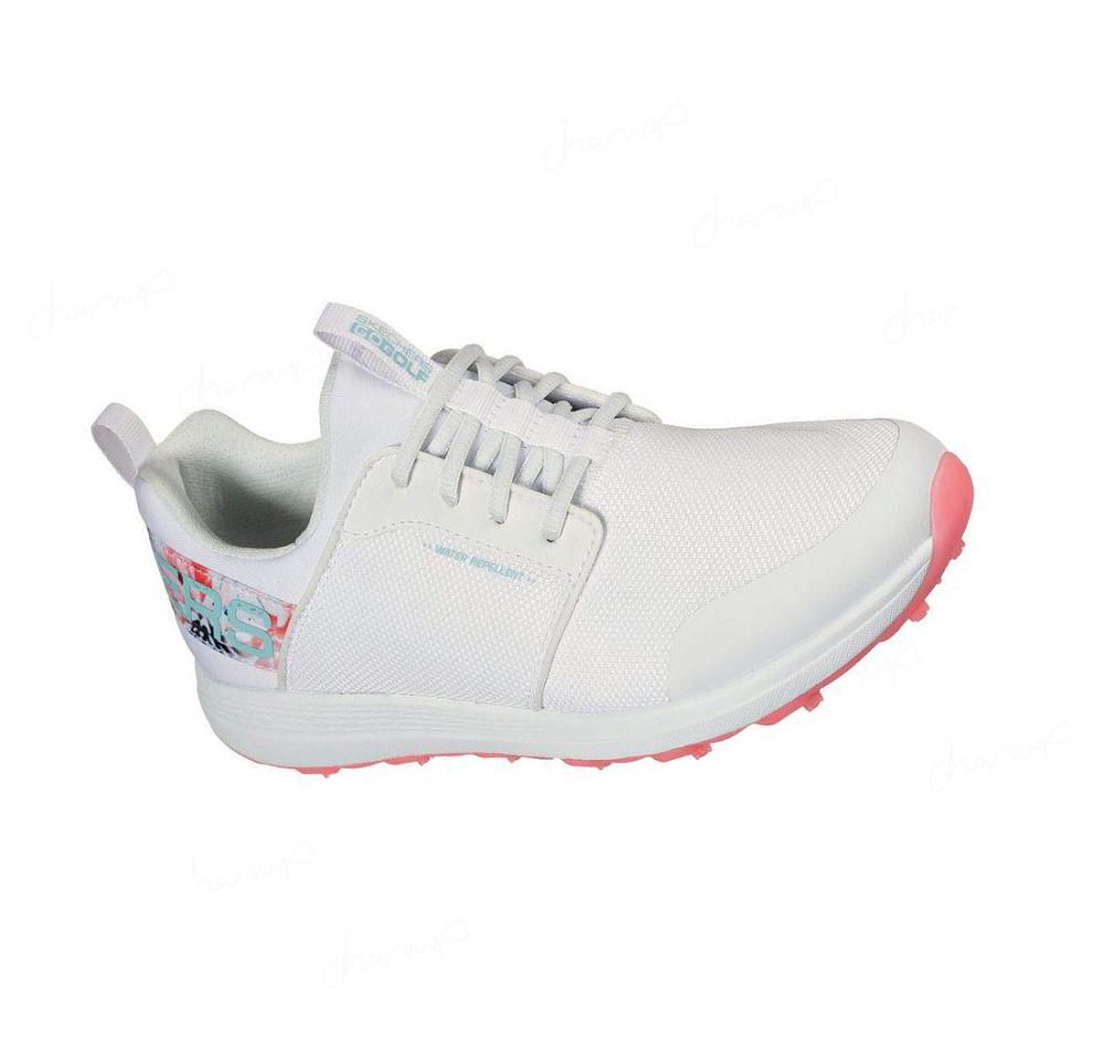 Zapatos de Golf Skechers GO GOLF Max Deporte - Tropics Mujer Blancas Multicolor | 33T8A_AR