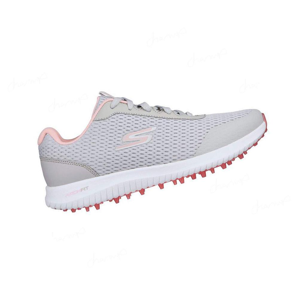 Zapatos de Golf Skechers GO GOLF Max Fairway 3 Mujer Gris Rosas | 3501D_AR