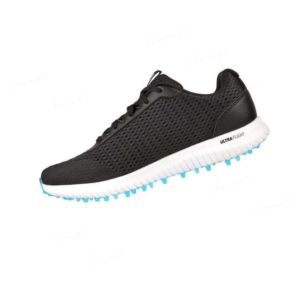 Zapatos de Golf Skechers GO GOLF Max Fairway 3 Mujer Negras Turquesa | 3503E_AR