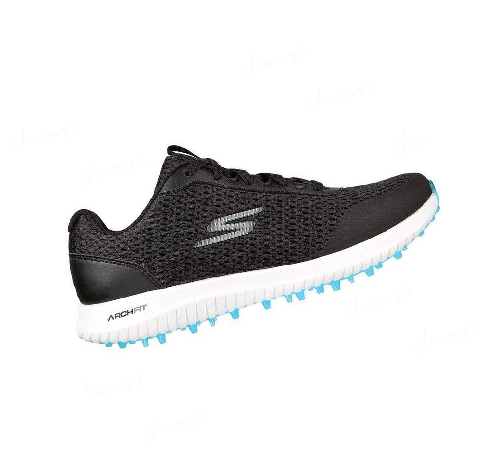 Zapatos de Golf Skechers GO GOLF Max Fairway 3 Mujer Negras Turquesa | 3503E_AR