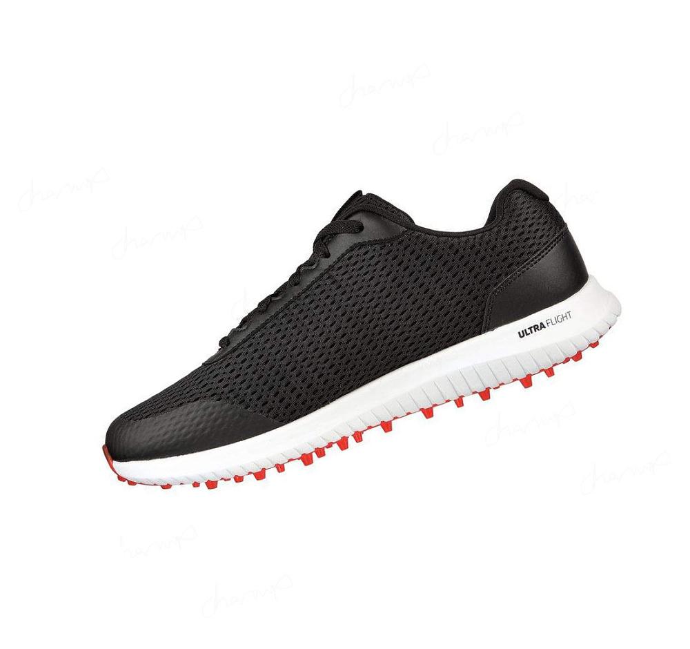 Zapatos de Golf Skechers GO GOLF Max Fairway 3 Mujer Negras Rojas | 3830L_AR