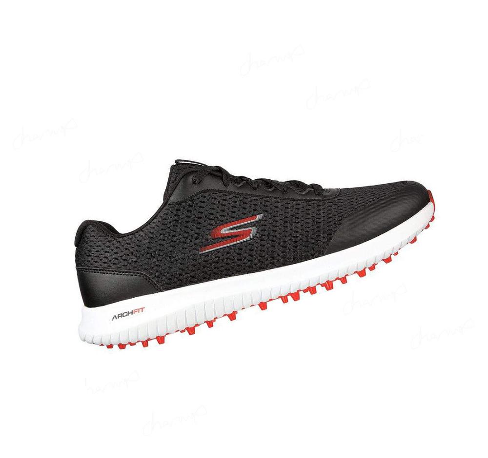 Zapatos de Golf Skechers GO GOLF Max Fairway 3 Mujer Negras Rojas | 3830L_AR