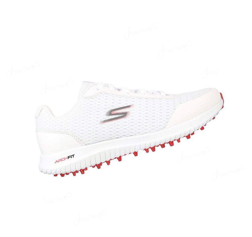 Zapatos de Golf Skechers GO GOLF Max Fairway 3 Mujer Blancas Rosas | 3A92L_AR