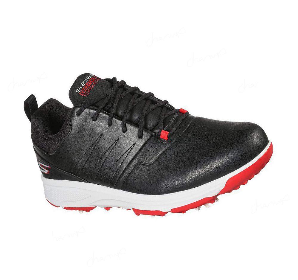 Zapatos de Golf Skechers GO GOLF Torque Pro Hombre Negras Rojas | IT83B_AR