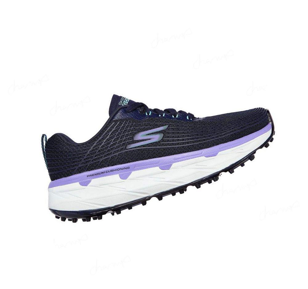 Zapatos de Golf Skechers Max Cushioning: GO GOLF Ultra Max Mujer Azul Marino | 3AA2S_AR