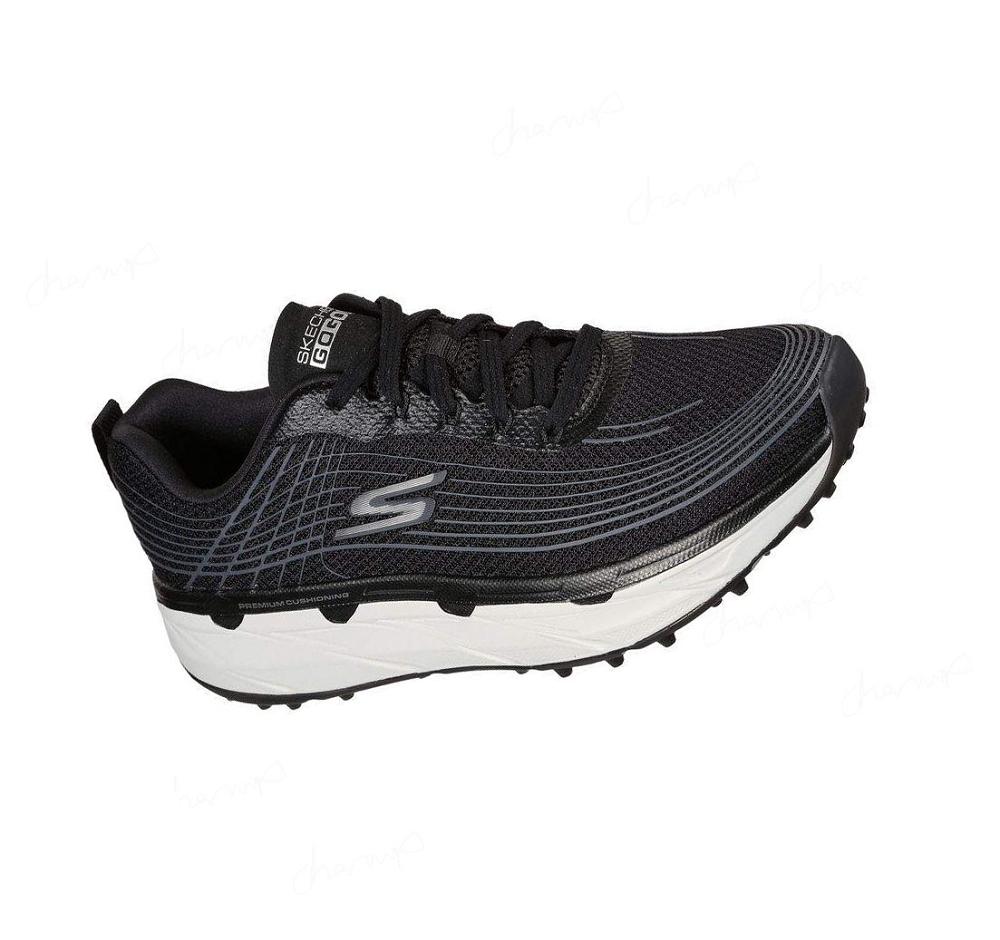 Zapatos de Golf Skechers Max Cushioning: GO GOLF Ultra Max Hombre Negras Blancas | I633G_AR