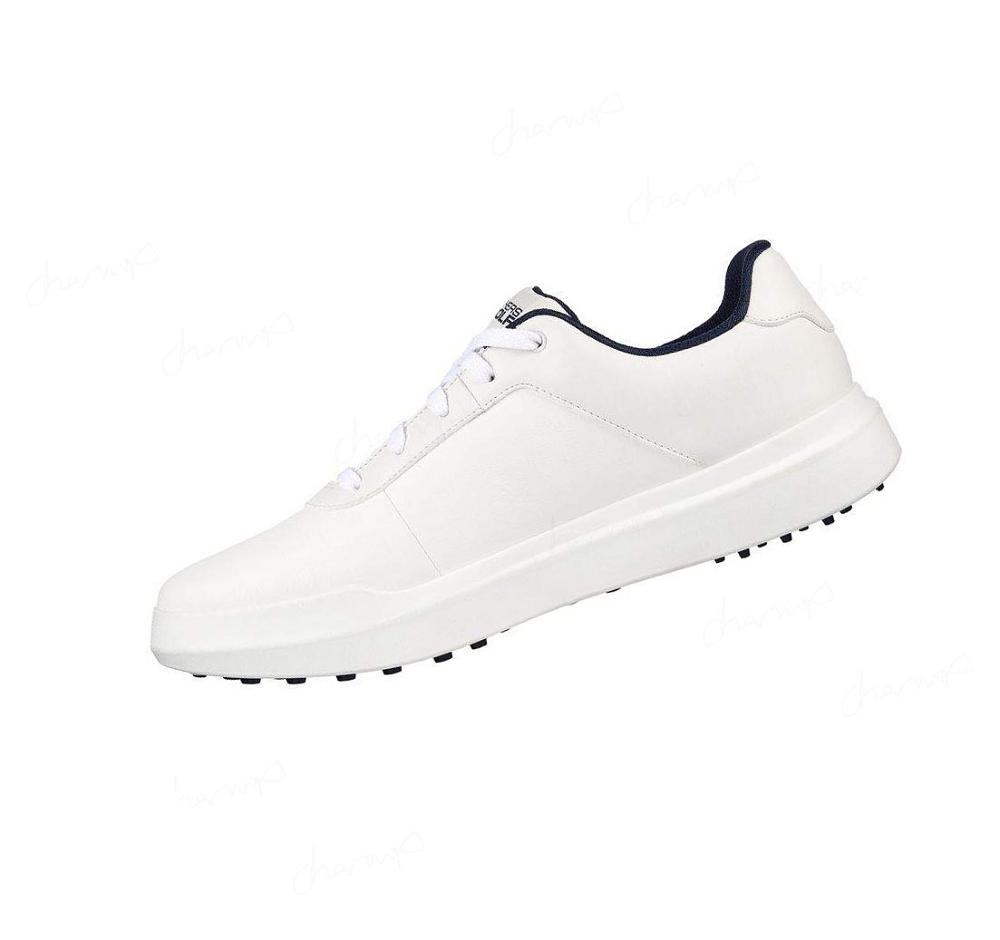 Zapatos de Golf Skechers Relaxed Fit: GO GOLF Drive 5 Mujer Blancas Azul Marino | 386TE_AR