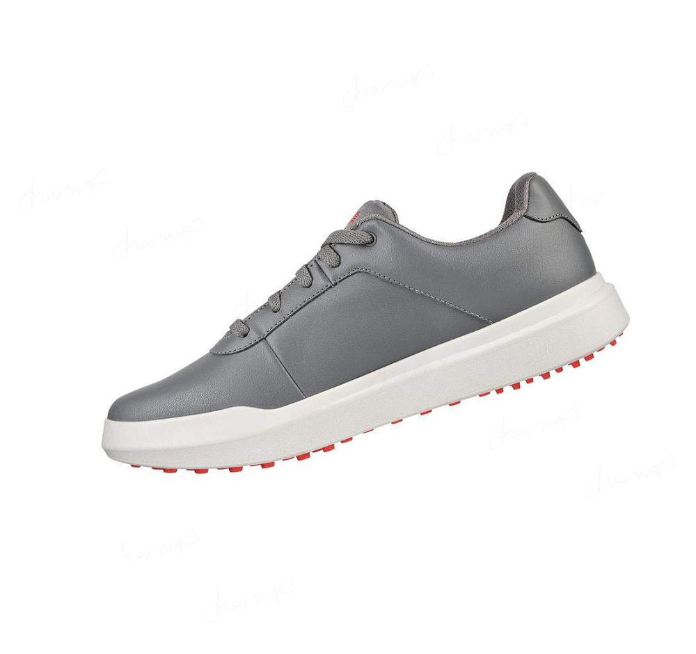 Zapatos de Golf Skechers Relaxed Fit: GO GOLF Drive 5 Mujer Gris Rojas | 38T6K_AR