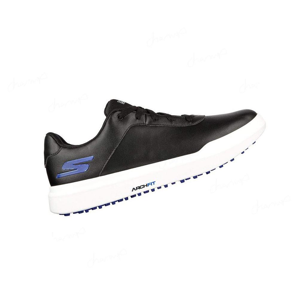 Zapatos de Golf Skechers Relaxed Fit: GO GOLF Drive 5 Mujer Negras Azules | 38T8W_AR