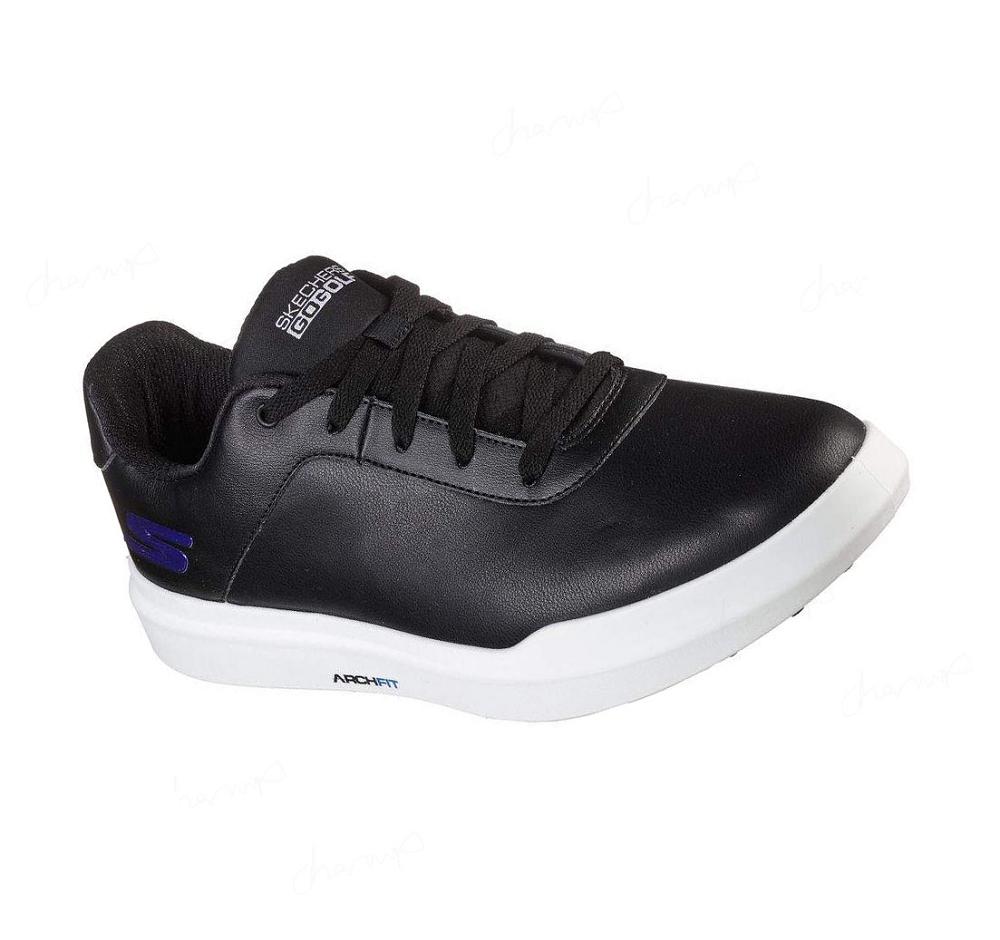 Zapatos de Golf Skechers Relaxed Fit: GO GOLF Drive 5 Mujer Negras Azules | 38T8W_AR