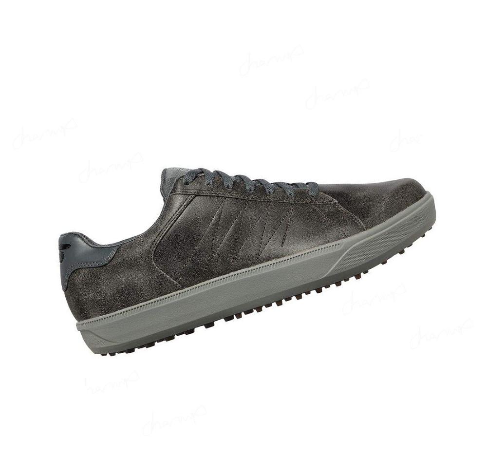 Zapatos de Golf Skechers Relaxed Fit: GO GOLF Drive 4 - LX Plus Hombre Negras Gris | I033E_AR