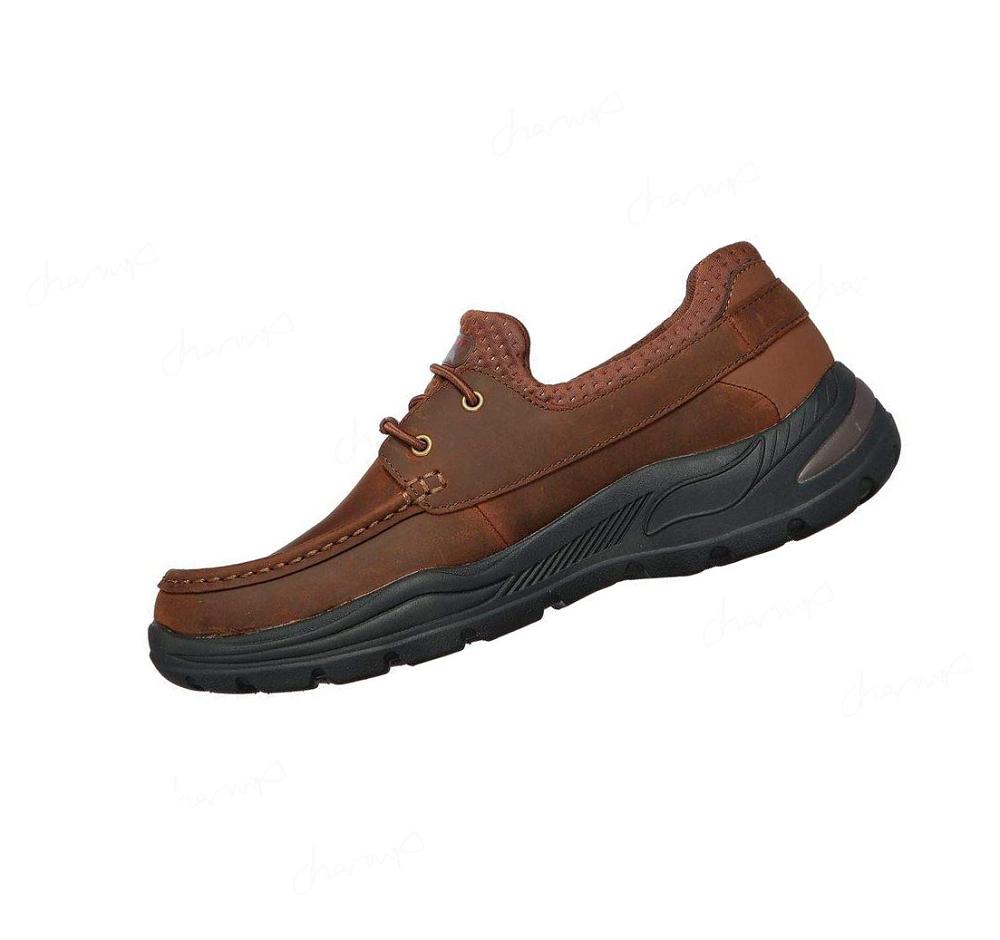 Zapatos del Barco Skechers Arch Fit Motley - Hosco Hombre Marrones | T906K_AR