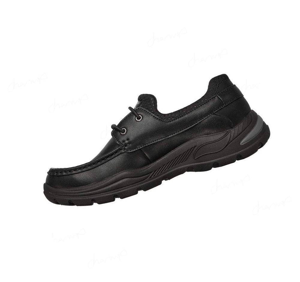 Zapatos del Barco Skechers Arch Fit Motley - Hosco Hombre Negras | T9310_AR