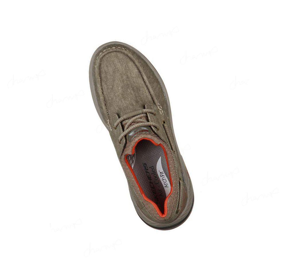 Zapatos del Barco Skechers Arch Fit Motley - Oven Hombre Marrones | T956A_AR