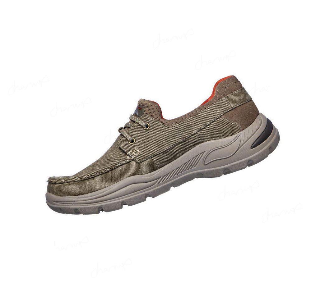 Zapatos del Barco Skechers Arch Fit Motley - Oven Hombre Marrones | T956A_AR