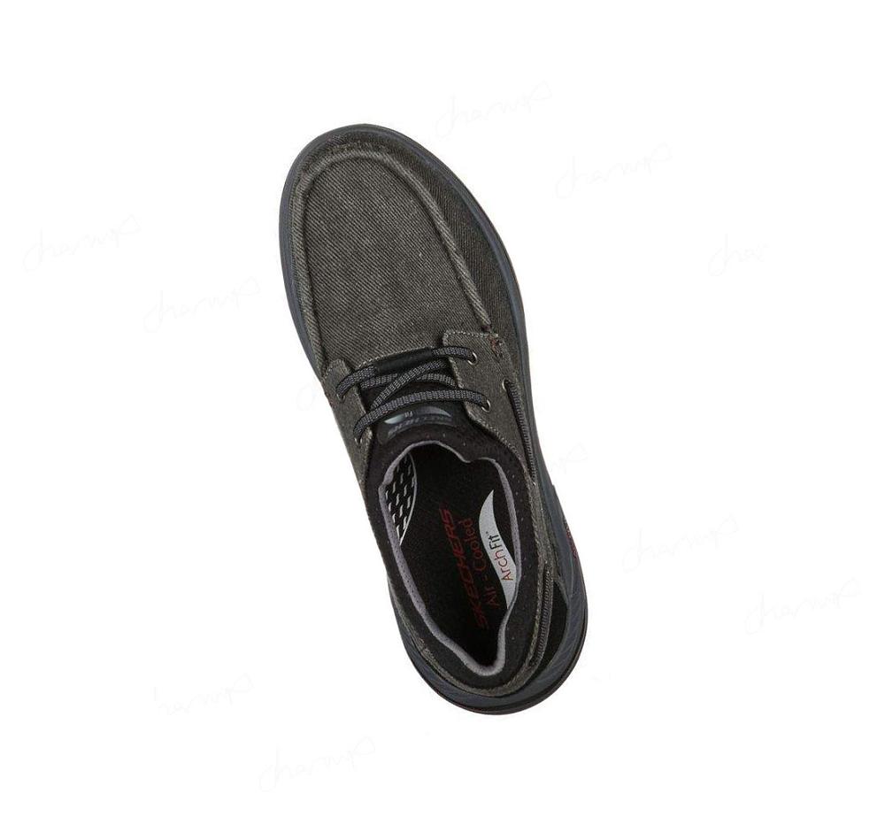 Zapatos del Barco Skechers Arch Fit Motley - Oven Hombre Negras | T981Q_AR