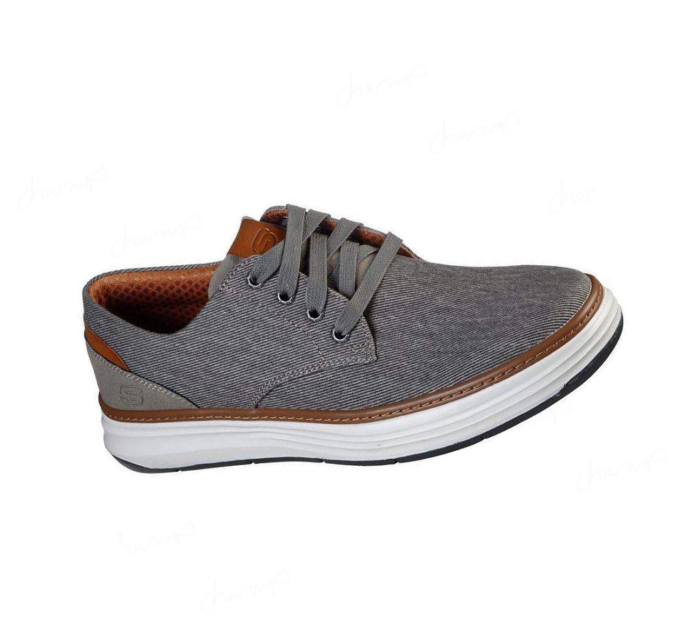 Zapatos del Barco Skechers Moreno - Ederson Hombre Gris | T606L_AR