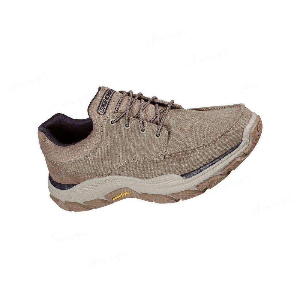 Zapatos del Barco Skechers Relaxed Fit: Respected - Loleto Hombre Marrones | TT56L_AR