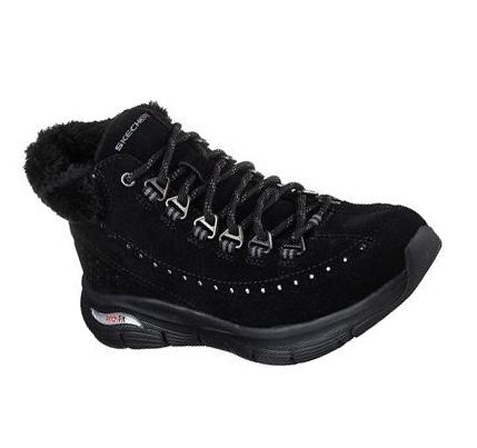 Botas Skechers Arch Fit - Goodnight Mujer Negras | I1A1D_AR