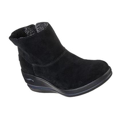 Botas Skechers Arch Fit Rise - Posh Mujer Negras | A052A_AR