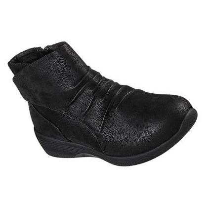 Botas Skechers Arya - Fresh Trick Mujer Negras | A316K_AR