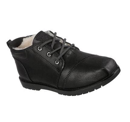 Botas Skechers BOBS Chill Lugs - Snuggle Life Mujer Negras | T638R_AR