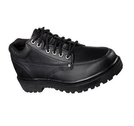 Botas Skechers Mariners Hombre Negras | A9825_AR