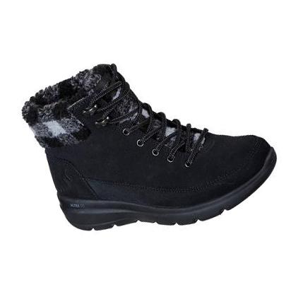 Botas Skechers On-the-GO Glacial Ultra - Timber Mujer Negras Gris | IT020_AR