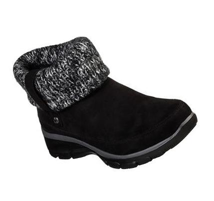 Botas Skechers Relaxed Fit: Easy Going - Heighten Mujer Negras | I566L_AR