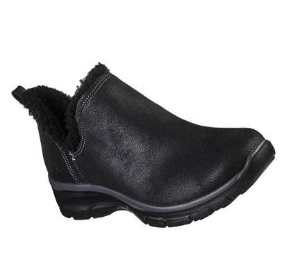 Botas Skechers Relaxed Fit: Easy Going - Buried Mujer Negras | I5A1A_AR