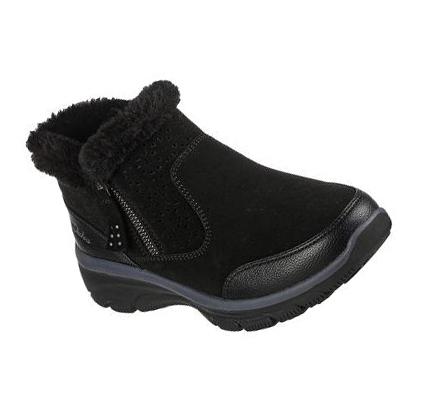 Botas Skechers Relaxed Fit: Easy Going - Perfect Snuggle Mujer Negras | TA13P_AR