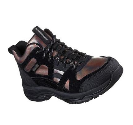 Botas Skechers Relaxed Fit: Trego - Brilliant Hue Mujer Negras | A152R_AR