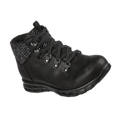 Botas Skechers Synergy - Cold Daze Mujer Negras | I6A1P_AR