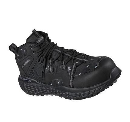 Botas Skechers Trabajo: Monster SR Comp Puntera Hombre Negras | A85TD_AR