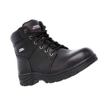 Botas Skechers Trabajo: Relaxed Fit - Workshire ST Hombre Negras | A5A3G_AR