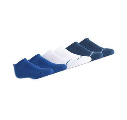 Calcetines Skechers 6 Pack Non Terry No Show Niño Azules Blancas | T355D_AR