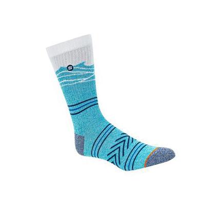 Calcetines Skechers Beach Waves Crew - 1 Pack Hombre Azules | I662A_AR