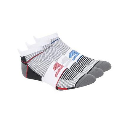 Calcetines Skechers Extended Size Deporte Low Cut - 3 Pack Hombre Blancas | A16AL_AR