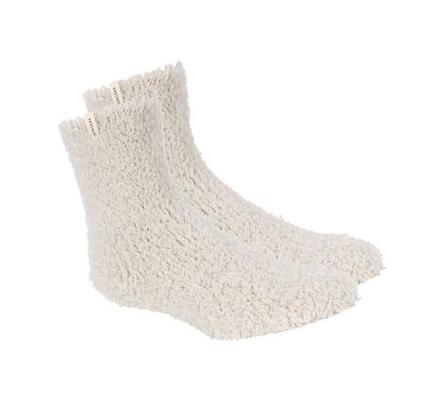 Calcetines Skechers GO LOUNGE Furry Crew - 2 Pack Mujer Blancas | 3AATB_AR