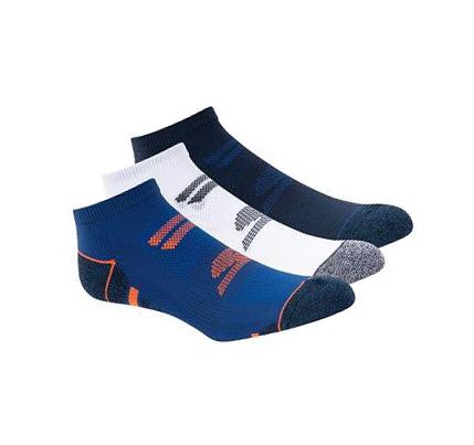 Calcetines Skechers Half Terry No Show - 3 Pack Hombre Azul Marino | IT6AB_AR