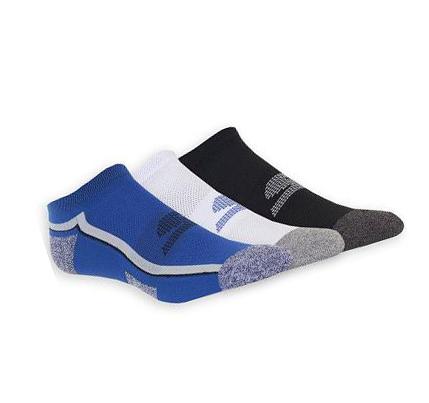 Calcetines Skechers Low Cut Atléticos - 3 Pack Hombre Negras Blancas Azules | I8T5P_AR