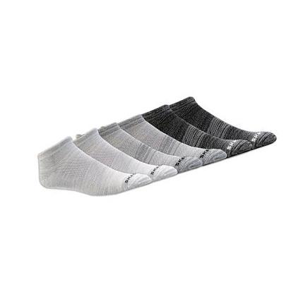 Calcetines Skechers Non Terry Low Cut - 6 Pack Hombre Gris | I91AC_AR