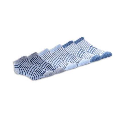 Calcetines Skechers Super Soft No Show - 6 Pack Hombre Azules | I6500_AR