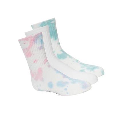 Calcetines Skechers Tie-Dye Crew - 3 Pack Niña Multicolor | A8200_AR