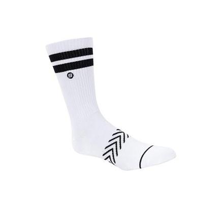 Calcetines Skechers Varsity Crew - 1 Pair Hombre Blancas | IT3TG_AR